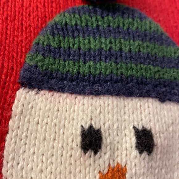 Kids unisex Frost brand red Snowman Sweater - Picture 9 of 9